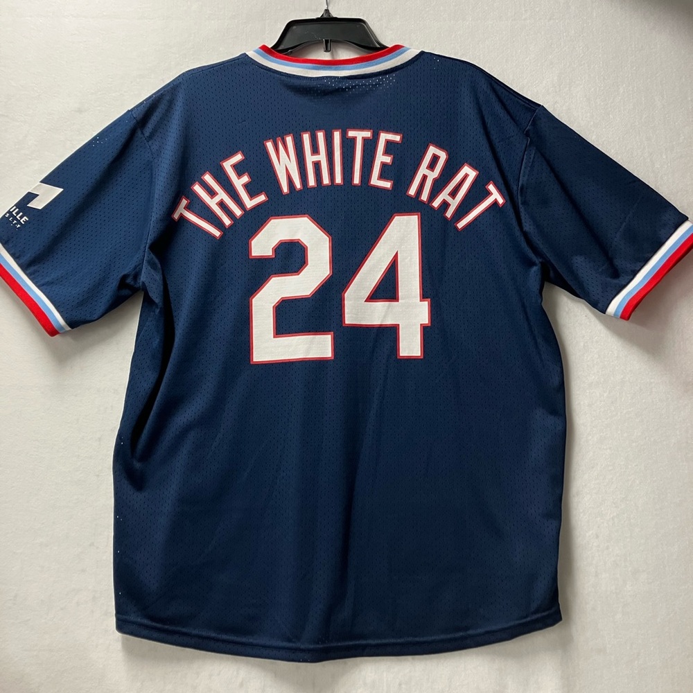 Whitey Herzog The White Rat St. Louis Cardinals MLB Baseball Jersey Size XL
